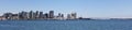 A San Diego Panorama on a Sunny Day Royalty Free Stock Photo
