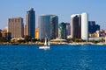 San Diego skyline Royalty Free Stock Photo