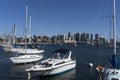 The San Diego Skyline Downtown At The Embarcadero