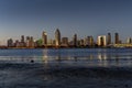 San Diego Skyline at Dusk Royalty Free Stock Photo