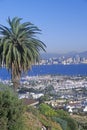 San Diego skyline and harbor, view from Shelter Island, San Diego, California