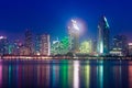 San Diego Skyline Royalty Free Stock Photo