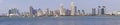 San Diego skyline panorama California. Royalty Free Stock Photo