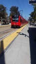 San Diego trolley station Royalty Free Stock Photo