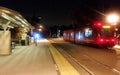 San Diego Trolley Station Royalty Free Stock Photo