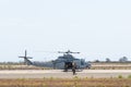 Marines helicopter Bell UH-1Y Venom Super Huey during the Miramar Air Show