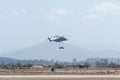 Sikorsky Black Hawk helicopter during the Miramar Air Show