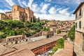 San Domenico church, Siena, Italy Royalty Free Stock Photo