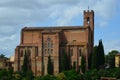 San Domenico church, Siena, Tuscany, Italy Royalty Free Stock Photo