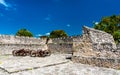 San Felipe Fort in Bacalar, Mexico Royalty Free Stock Photo