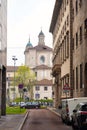 San Francesco di PaolSan Bernardino alle Ossa is a church in Piazza santo Stefano, Milan, Italy Royalty Free Stock Photo