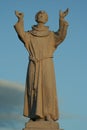 San Francesco statue Royalty Free Stock Photo