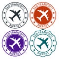 San Francisco Airport. San Francisco airport logo.