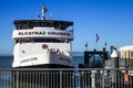 San Francisco Alcatraz Cruise Docking Royalty Free Stock Photo