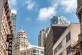 SAN FRANCISCO - AUGUST 6, 2017: Market Street colourful building