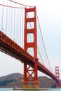 San Francisco Bay Area Golden Gate Bridge Royalty Free Stock Photo