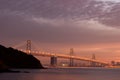 San Francisco Bay Bridge Royalty Free Stock Photo