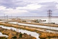 San Francisco bay marshes and waterways, Sunnyvale, California