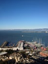 San francisco bay ocean view water california Royalty Free Stock Photo