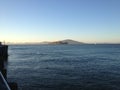 San francisco bay ocean view water alcatraz Royalty Free Stock Photo