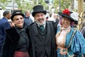 Participants at the 150th Anniversary of the first Cable Car Ride in San Francisco