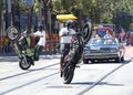 Participants in the 30th annual Pistahan Parade in San Francisco, CA