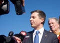 Pete Buttigieg at a Press Conference on Infrastructure in San Francisco