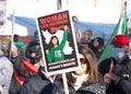 Counter Protestors at the annual March for Life in San Francisco, CA