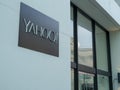 Entrance to Yahoo headquarters building in downtown San Francisco