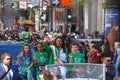 San Francisco`s 168th annual Saint Patrick`s Day Parade Royalty Free Stock Photo