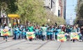 Participants in the 2022 Saint Patrick`s Day Parade, San Franciso Royalty Free Stock Photo