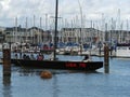 Docked boats in San Francisco