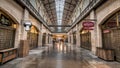 SAN FRANCISCO, CA - September 02, 2014: Farmers market hall inside the Ferry building in San Francisco.