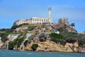Alcatraz Island Lighthouse Royalty Free Stock Photo