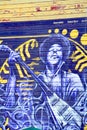 Jimi Hendrix Mural on Haight Street