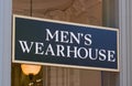 Men`s Wearhouse Exterior and Logo