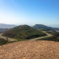 San Francisco, CA, USA, San Francisco view from Twin Peaks. Royalty Free Stock Photo