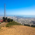 San Francisco, CA, USA, San Francisco view from Twin Peaks. Royalty Free Stock Photo