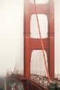 The Golden Gate Bridge, San Francisco, CA Royalty Free Stock Photo