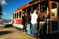 San Francisco Cable Car stop Royalty Free Stock Photo