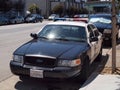 Ford Crown Victoria SFPD Police vehicle parked on Street