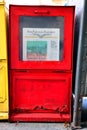 San Francisco, California: San Francisco Examiner newspaper vending box