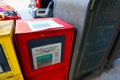 San Francisco, California: San Francisco Examiner newspaper vending box