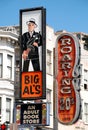 Big Al`s Bookstore in San Francisco Royalty Free Stock Photo