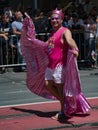 Gay Pride Parade in San Francisco - Corporate T-Mobile cellular marches