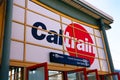 San Francisco, California: San Francisco Caltrain train Station Royalty Free Stock Photo