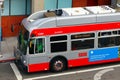 San Francisco, California: SFMTA MUNI Bus Royalty Free Stock Photo