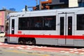 San Francisco, California: SFMTA MUNI Metro Light Rail Royalty Free Stock Photo