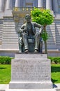 San Francisco, public monument, Abraham Lincoln , statue, president, California, United States of America, Usa, fatherland