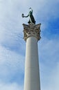 San Francisco, public monument, Goddess of Victory, statue, Union Square, California, United States of America, Usa